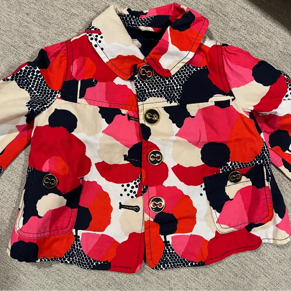 BabyGap Multicolor Floral Toddler Jacket